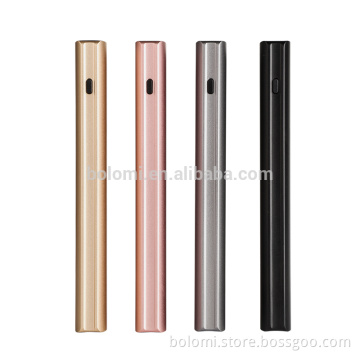 10000mah Aluminum alloy smartphone power bank with LED screen